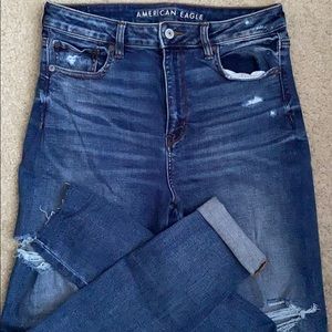 American Eagle Super Stretch Ripped Jeans